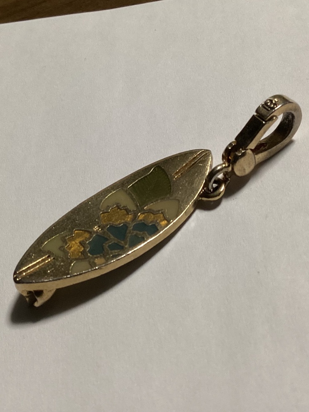 Juicy Couture Surfboard Bracelet Charm